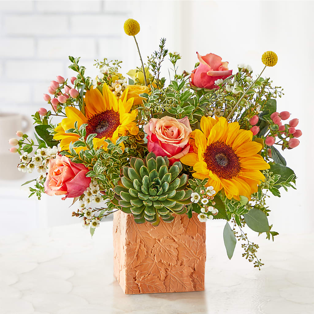 Sunflower Season Bouquet – JAN'S FLOWER BOUTIQUE, Thibodaux LA