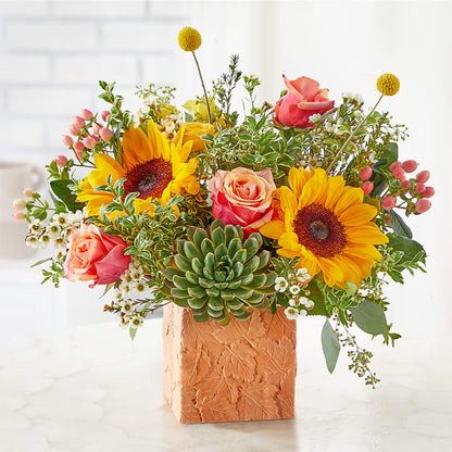 Sunflower Season Bouquet – JAN'S FLOWER BOUTIQUE, Thibodaux LA