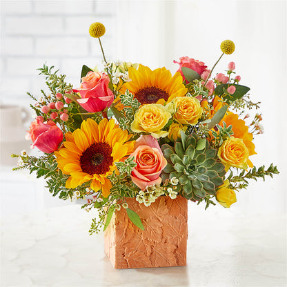 Sunflower Season Bouquet – JAN'S FLOWER BOUTIQUE, Thibodaux LA