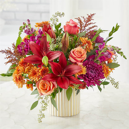 Burgundy Landscape Bouquet – JAN'S FLOWER BOUTIQUE, Thibodaux LA