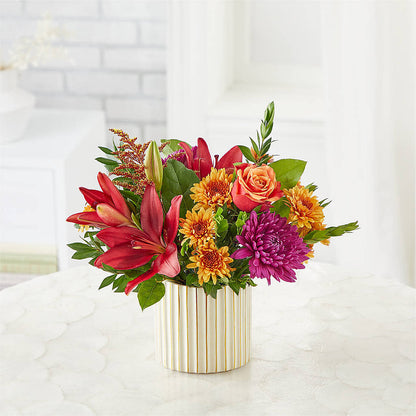 Burgundy Landscape Bouquet – JAN'S FLOWER BOUTIQUE, Thibodaux LA