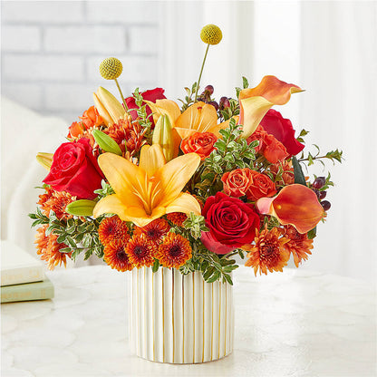 Scarlet Skies Bouquet – JAN'S FLOWER BOUTIQUE, Thibodaux LA
