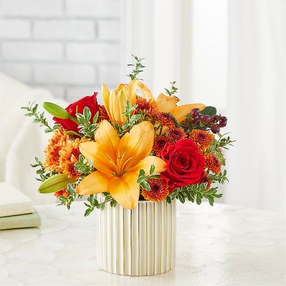 Scarlet Skies Bouquet – JAN'S FLOWER BOUTIQUE, Thibodaux LA