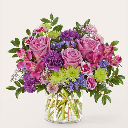 Glass Half Full Bouquet – JAN'S FLOWER BOUTIQUE, Thibodaux LA