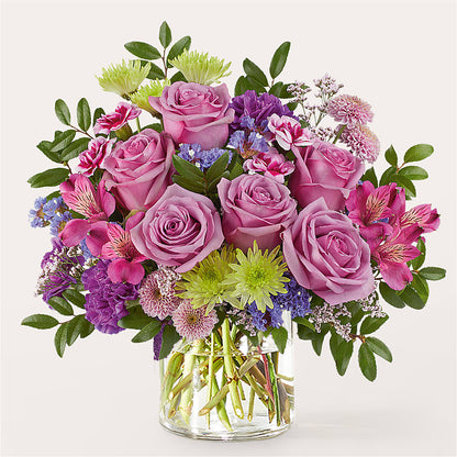 Glass Half Full Bouquet – JAN'S FLOWER BOUTIQUE, Thibodaux LA