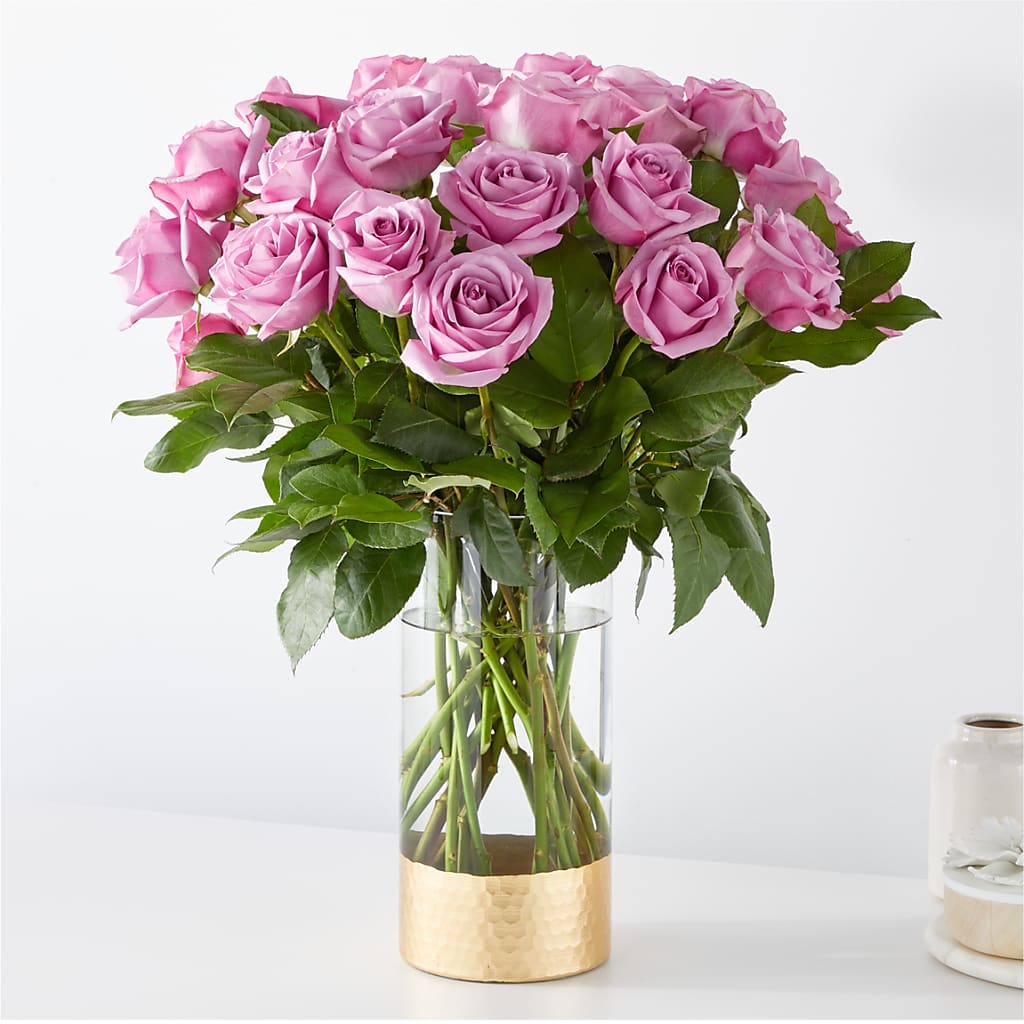 Secret Admirer Lavender Rose Bouquet – JAN'S FLOWER BOUTIQUE, Thibodaux LA