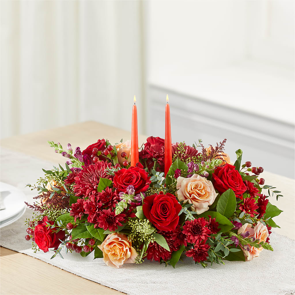 Most Thankful Centerpiece – JAN'S FLOWER BOUTIQUE, Thibodaux LA