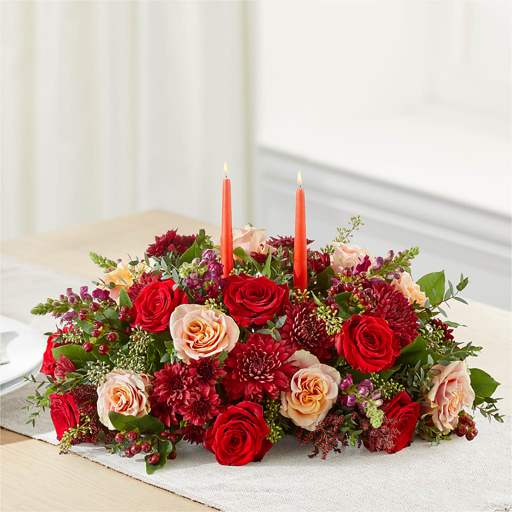 Most Thankful Centerpiece – JAN'S FLOWER BOUTIQUE, Thibodaux LA