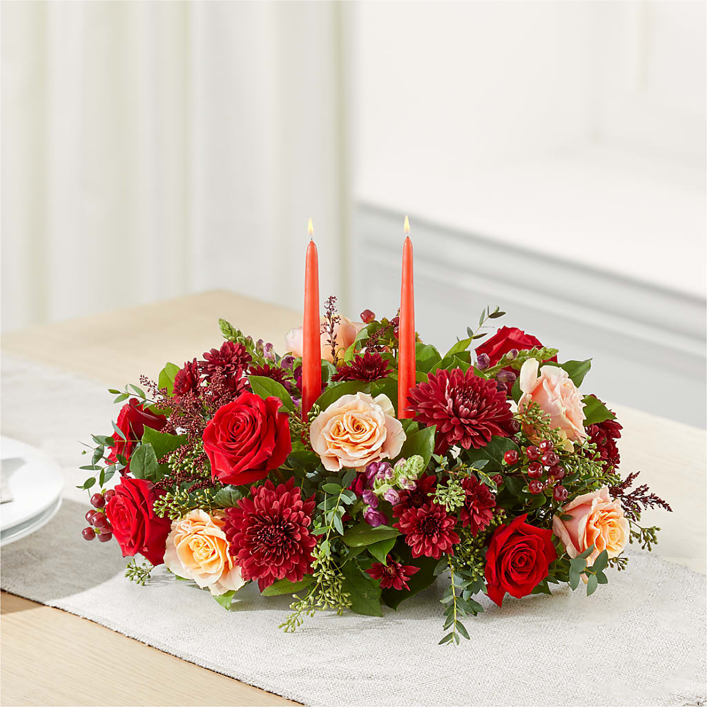 Most Thankful Centerpiece – JAN'S FLOWER BOUTIQUE, Thibodaux LA